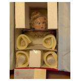 Baby Darling 15-in seated fine porcelain Doll