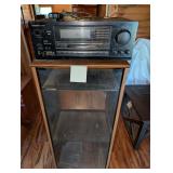 Vintage Stereo Cabinet & Amplifier