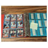 Binder of Topps/Donruss baseball cards