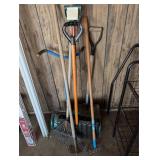 Lot of yard tools