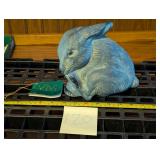 Virginia metalcrafters cast metal bunny door stop