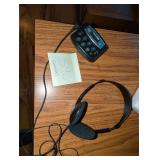 Sony Walkman with headphones, works