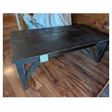 Black coffee/ console table, 18 in h x 26 w x 50 l