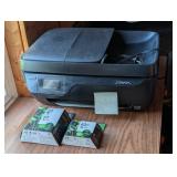 Hp officejet 3830 printer with ink