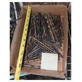 Large lot of assorted drill bits