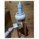 Vintage water Apple blossom dispenser