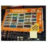 Vintage diecast car set