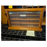 NIB VTG Wooden Thomas Pacconi Car Display Case