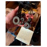 Misc vintage lot, (Louis Vuitton box is empty)