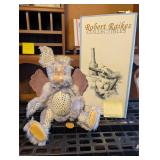 Luminous mohair rabbit by Robert Raikes
