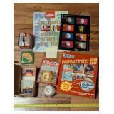 VTG baseball memorabilia, baseball cards