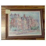 Commonwealth Ave Robert E. Kennedy framed print