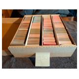 Huge box of baseball cards