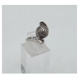 Sterling Silver Taxco Yarn Ball ring