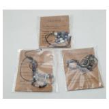 Tourmaline Hematite Howlite Sodalite Bracelets