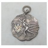 1908 Johns Hopkins Athletic Metal Badge 19.9 grams