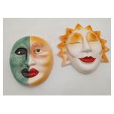 Decorative Clay Mask Sunburst Face Bustamante TYPE