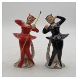 Enesco She Devil Ballerina Porcelain Figures