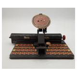 Marx Tin Toy Dial Typewriter