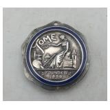 1908 Sterling Silver TOME Hurdles Metal 20.2 Grams