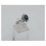 14k Gold Sapphire Ring 3.1g TWT