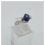 10k Gold Star Sapphire Ring 2.6g TWT