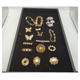 Scarab Butterfly FAUX Pearl Bracelets & Necklaces