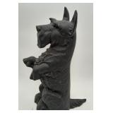 Cast Iron Scottie Dog Door Stop 16' Tall