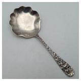 Sterling Silver Stieff Rose Bonbon Spoon 33.8grams