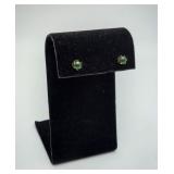 14k Gold Jade Earrings