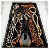 Multi Strand Necklaces Beaded Fashion Jewelry