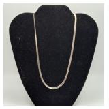 Sterling Silver Herringbone Necklace Chain 6.4gms