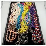 Retro Costume Jewelry Bead Necklaces