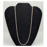 Heavy Sterling Silver Necklace Chain 30.3 Grams