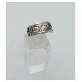 Sterling Silver Marcasite Ring