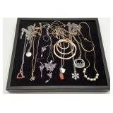 Fine Quality Necklaces Rhinestones Butterfly Heart