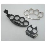 Knuckle Duster Chrome & Plastic Movie Props