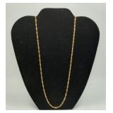 14k Gold Necklace 4.8 Grams
