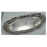 Sterling Silver Bread Tray Holloware 215 Grams