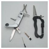 Carabiner 5n1 Survival Knife & Camping knife