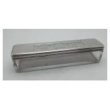 Victorian Sterling Silver Lid Vanity Box 68gm LID