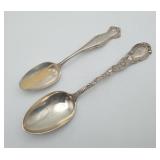 2 Sterling Silver Spoons 75 Grams