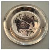 Sterling Norman Rockwell Plate 174 grams