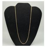 14K Yellow Gold Box Chain 5.5 grams