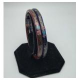 2 Cloissone Enamel Bangle Bracelets