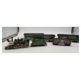 Thomas Kinkade Ho-ON30 Train Set Xmas Express
