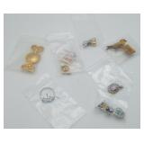 Costume Jewelry Brooch Pins Rhinestone Earring LOT
