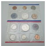 1962-D & P Silver Uncirculated Mint Coins