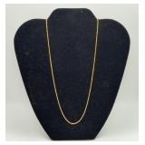 Tiffany & Co Gold on Sterling Silver Necklace