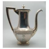 Sterling Silver Chocolate Pot Bigelow Kennard 578g